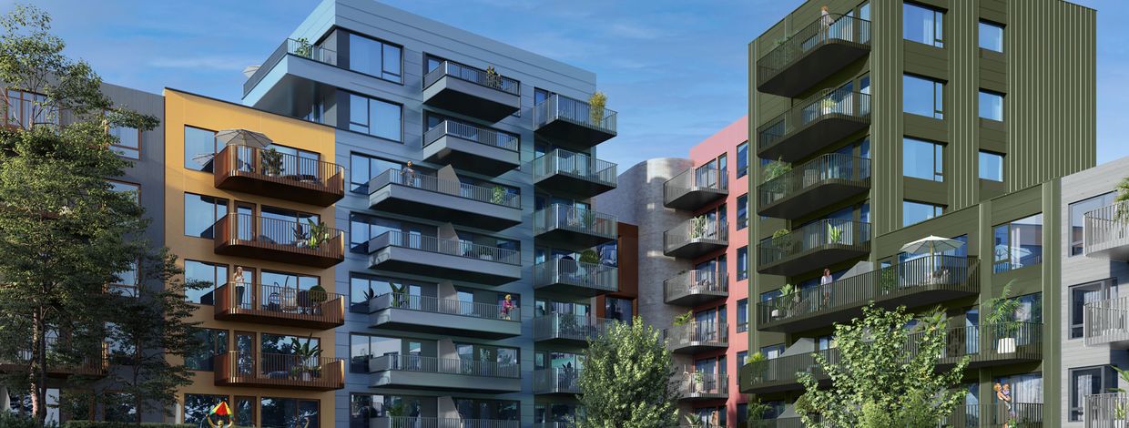 Fargehusene i Stavanger Øst