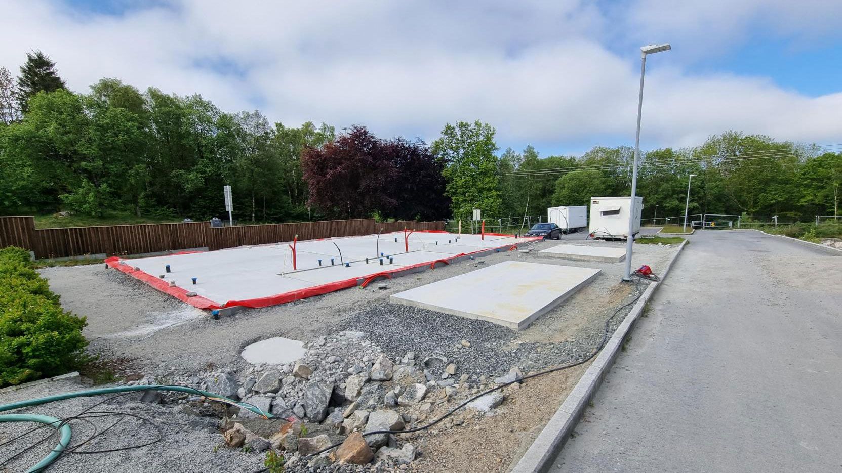 Grunnmur på Frøylandsstien