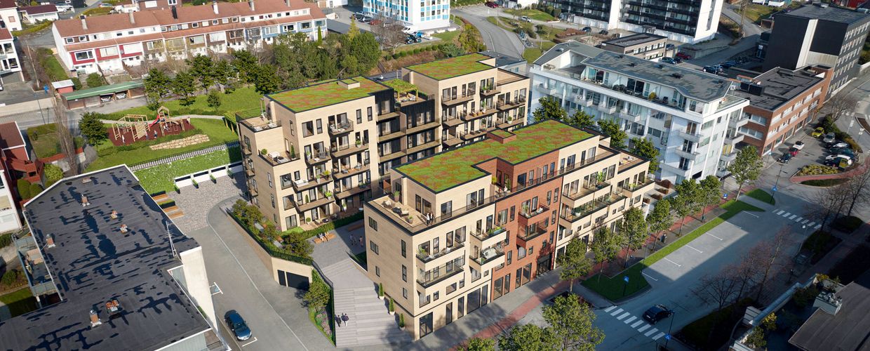 Det planlagte leilighetsprosjektet Langgata Pluss