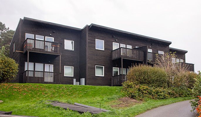 Svart bygg i borettslag