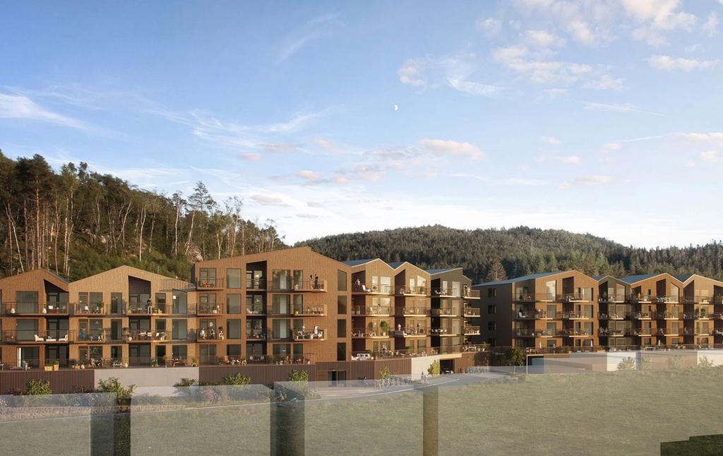 Skogens ro - nye leiligheter på toppen av Kleivane