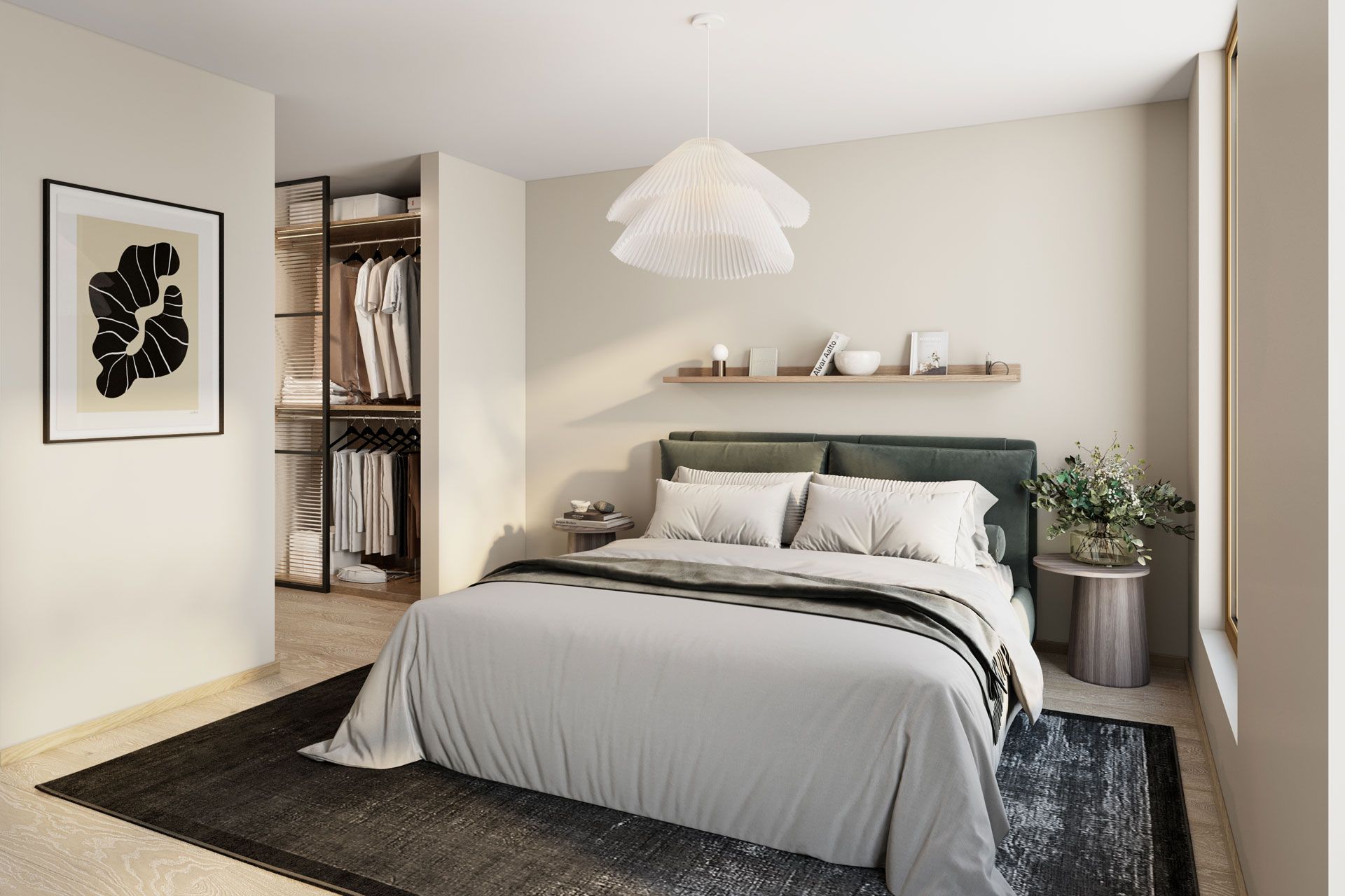 Soverom i 550 på Bryne