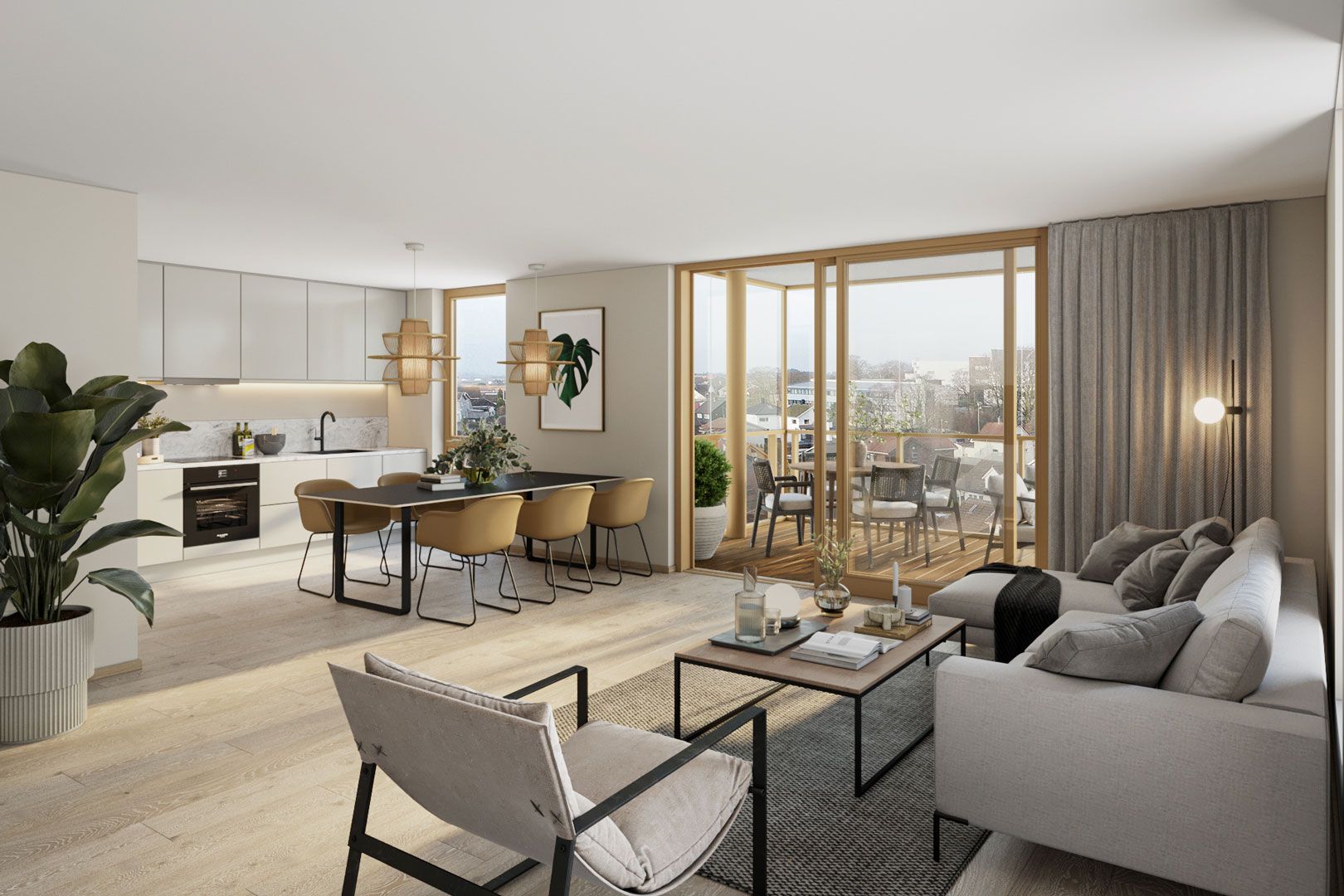 Leilighet i det nye leilighetprosjektet 550 på Bryne