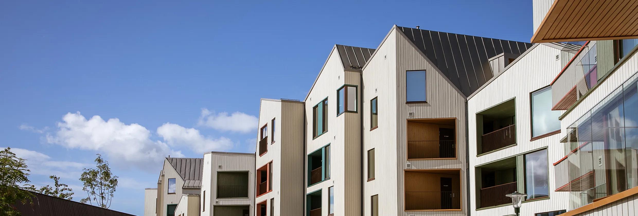 Utsnitt av Pynteneset borettslag i Stavanger