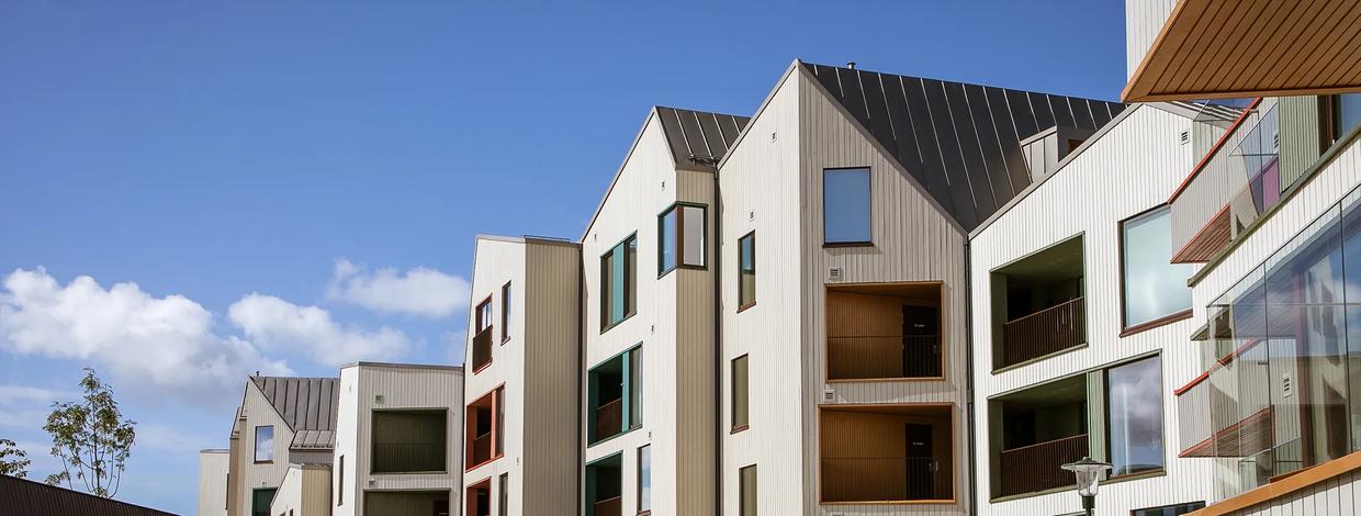 Utsnitt av Pynteneset borettslag i Stavanger