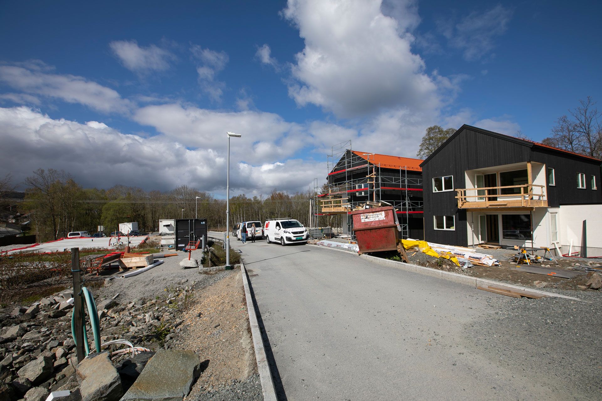 Delfelt B1 og B3 i Bates boligprosjekt Frøylandsstien 