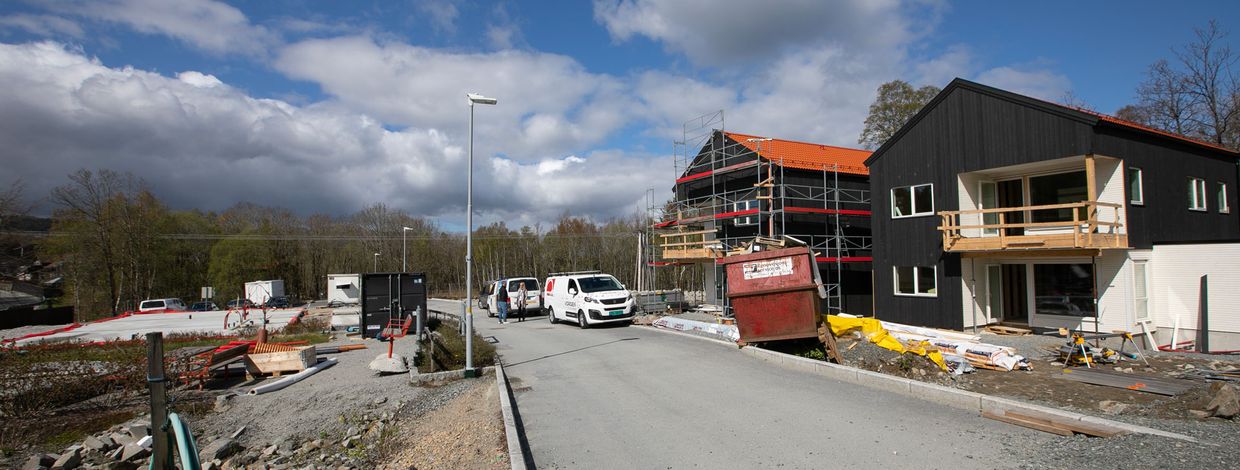 Delfelt B1 og B3 i Bates boligprosjekt Frøylandsstien