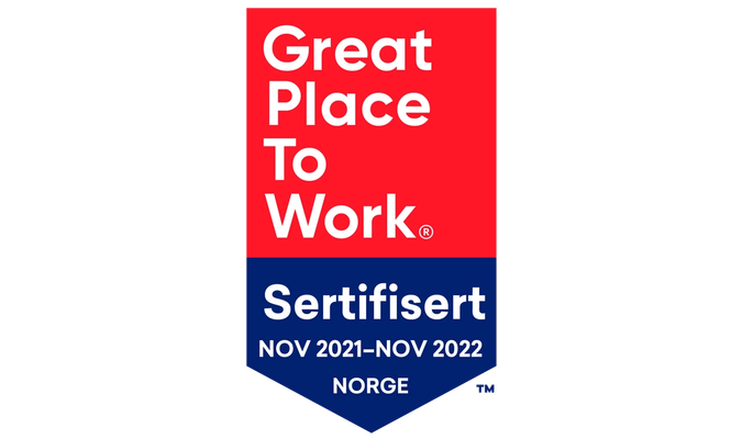 Bates Great Place to Work-sertifisering for 2022