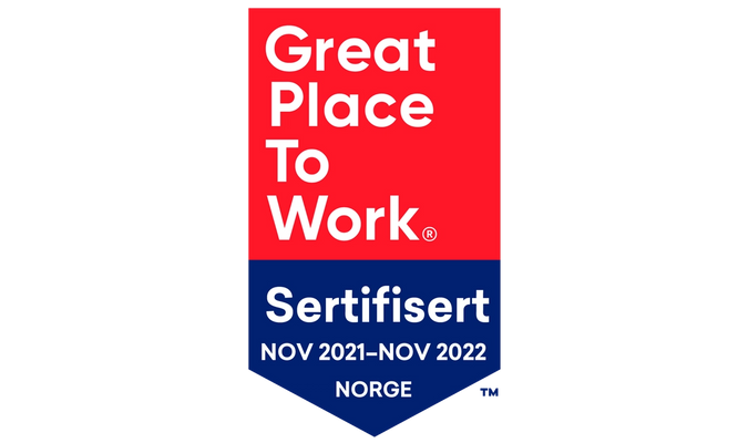 Bates Great Place to Work-sertifisering for 2022