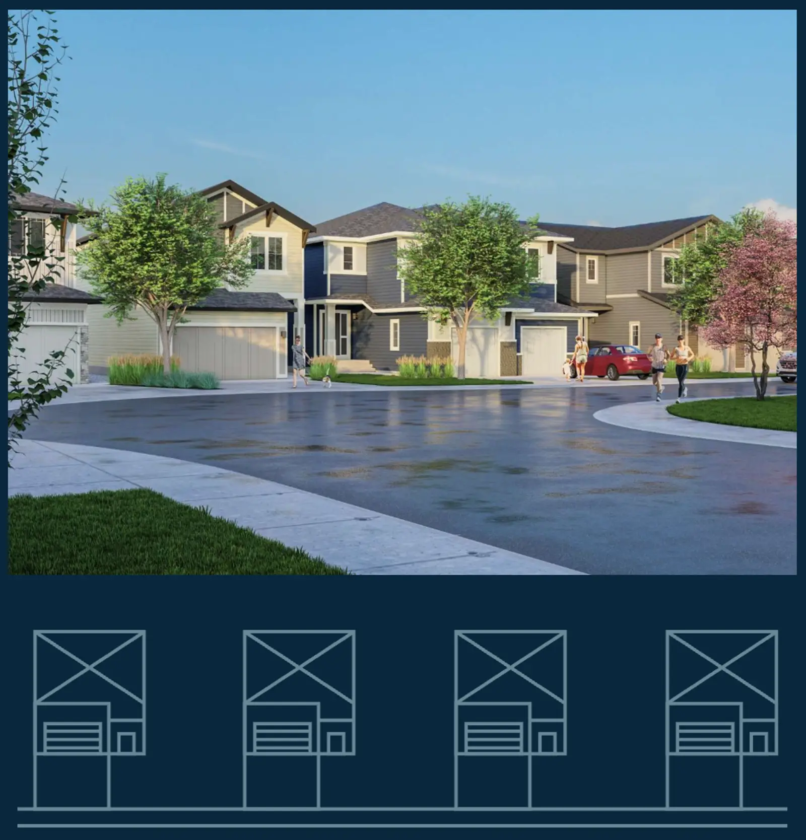 Luxury Home Builders With Private Parks Reference: Clearwater Park