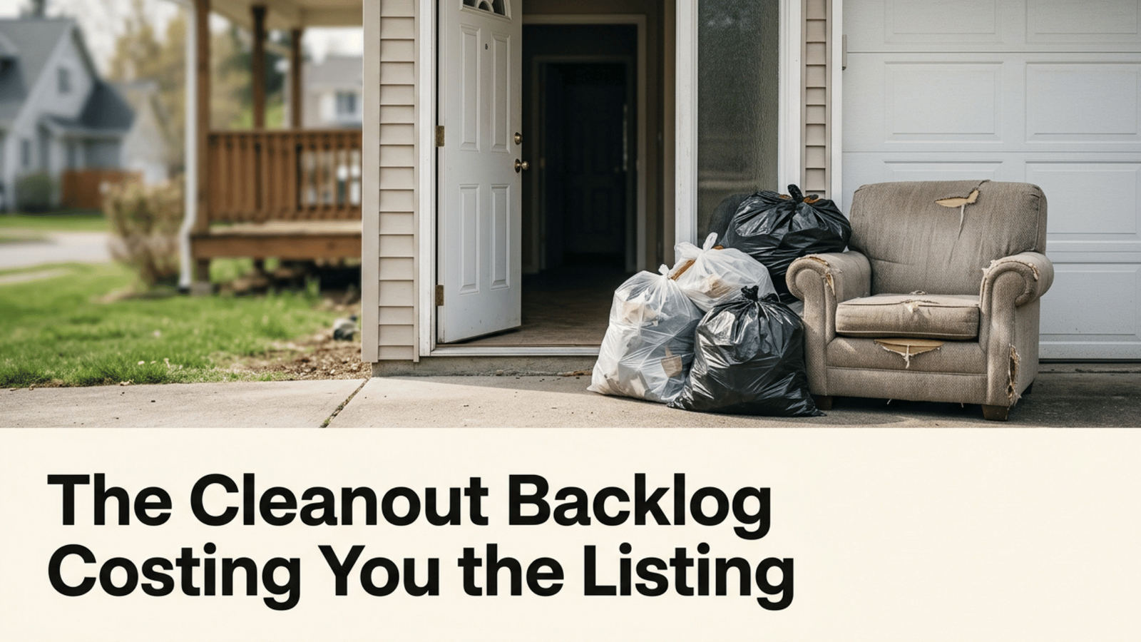 The Cleanout Backlog That's Quietly Costing You the Listing