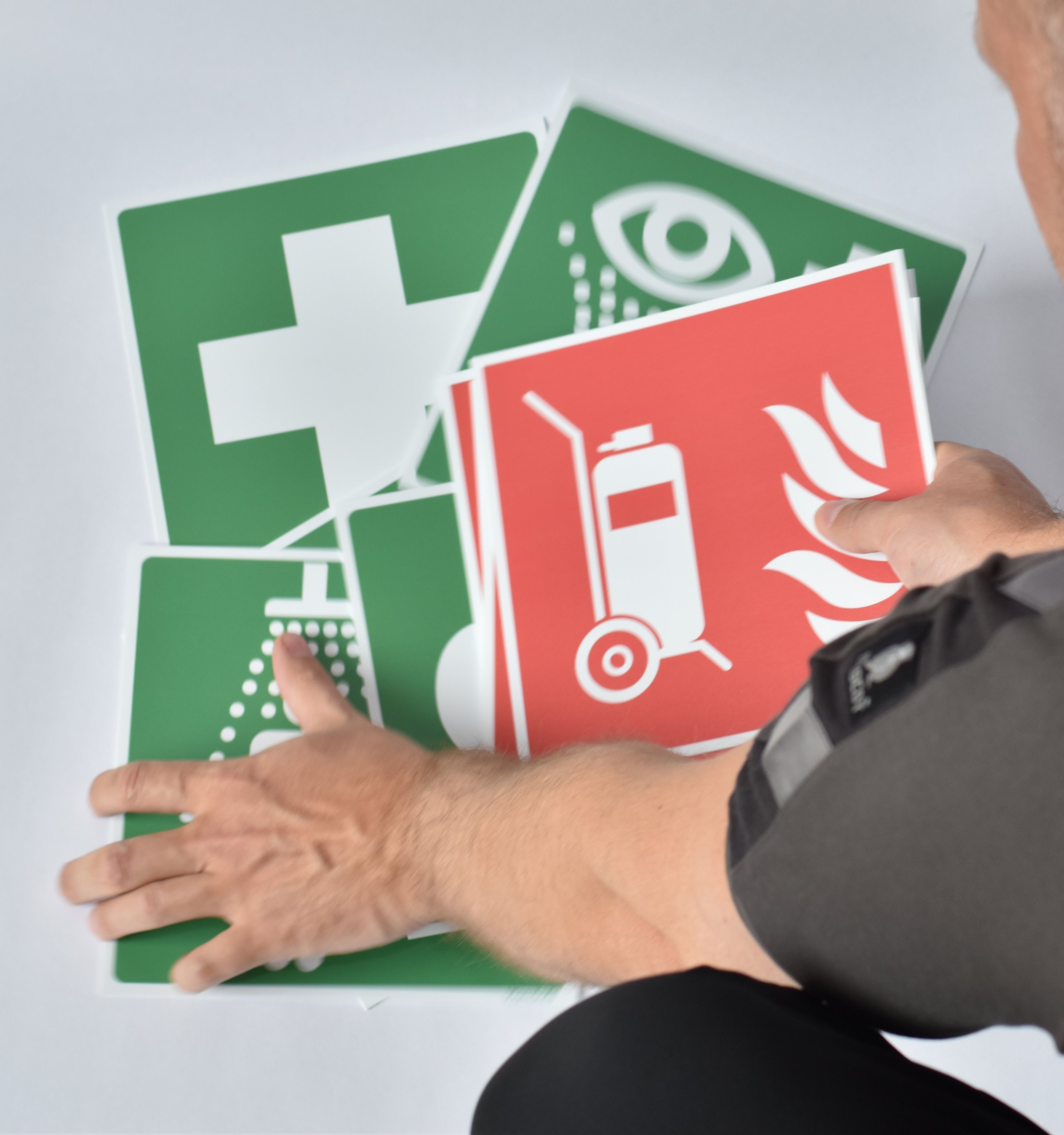 pictogrammen brandveiligheid