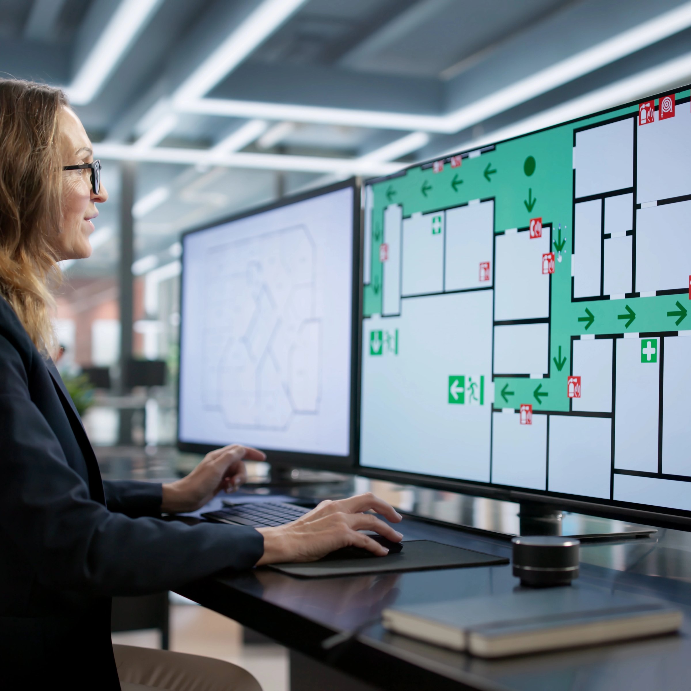ontruimingsplattegrond maken pc