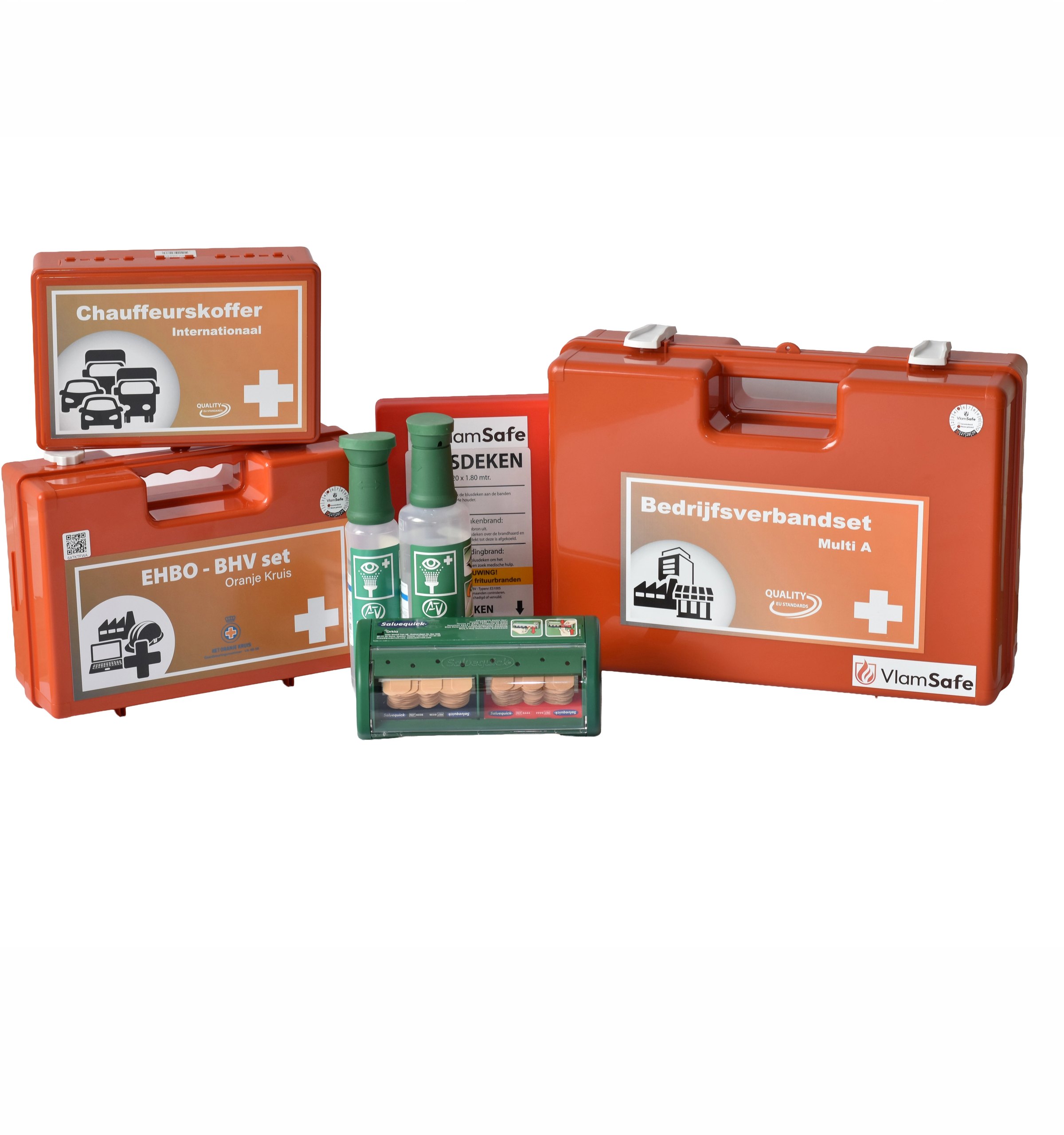 verbandkoffers en pleisterdispensers