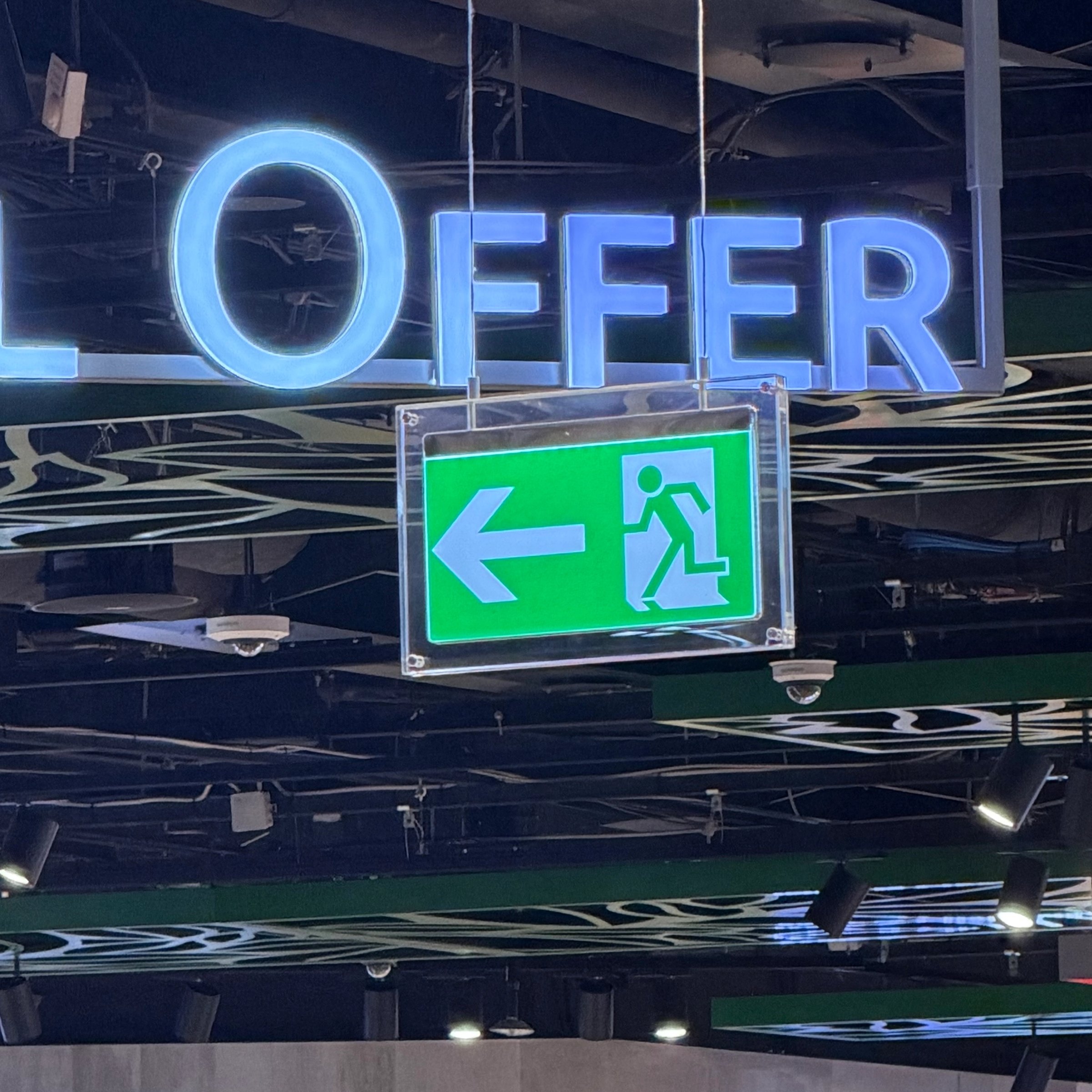 noodverlichting plexiplaat pendel