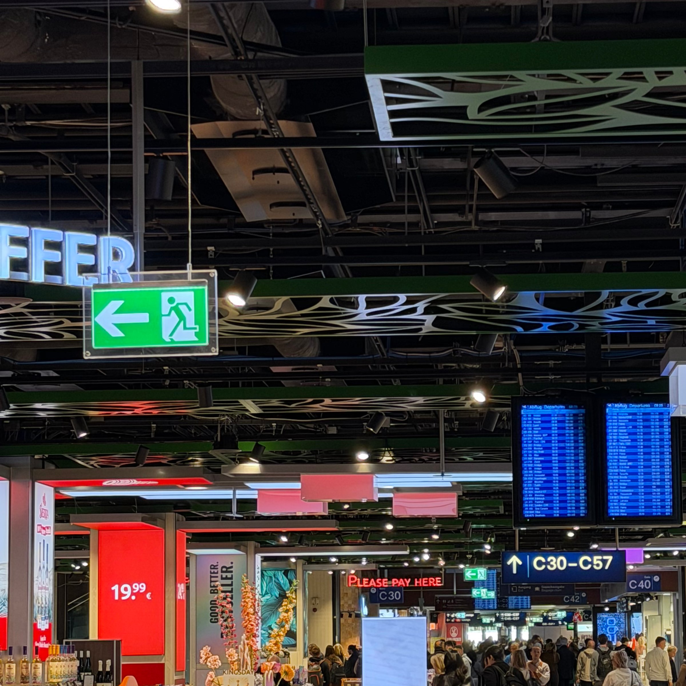 Noodverlichting gependeld