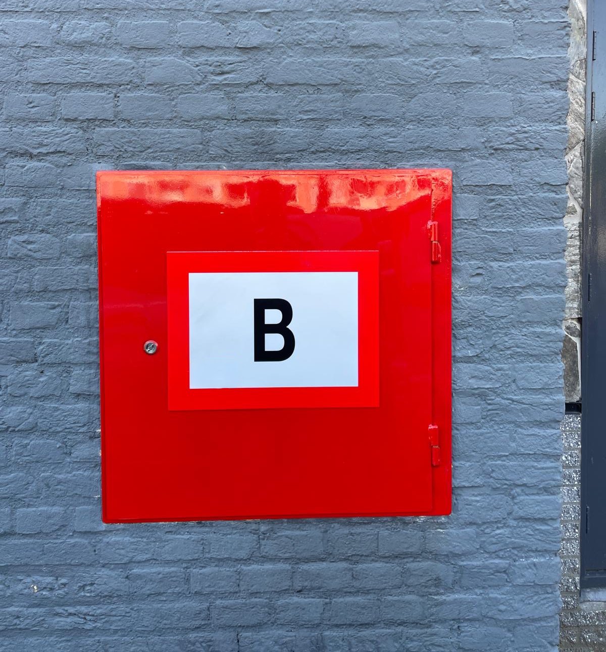 gevelkast droge blusleiding