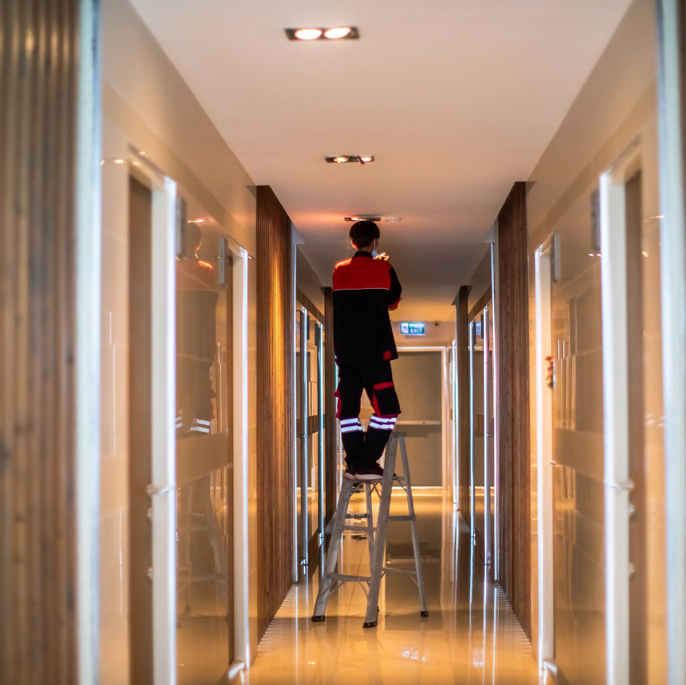 In woningen