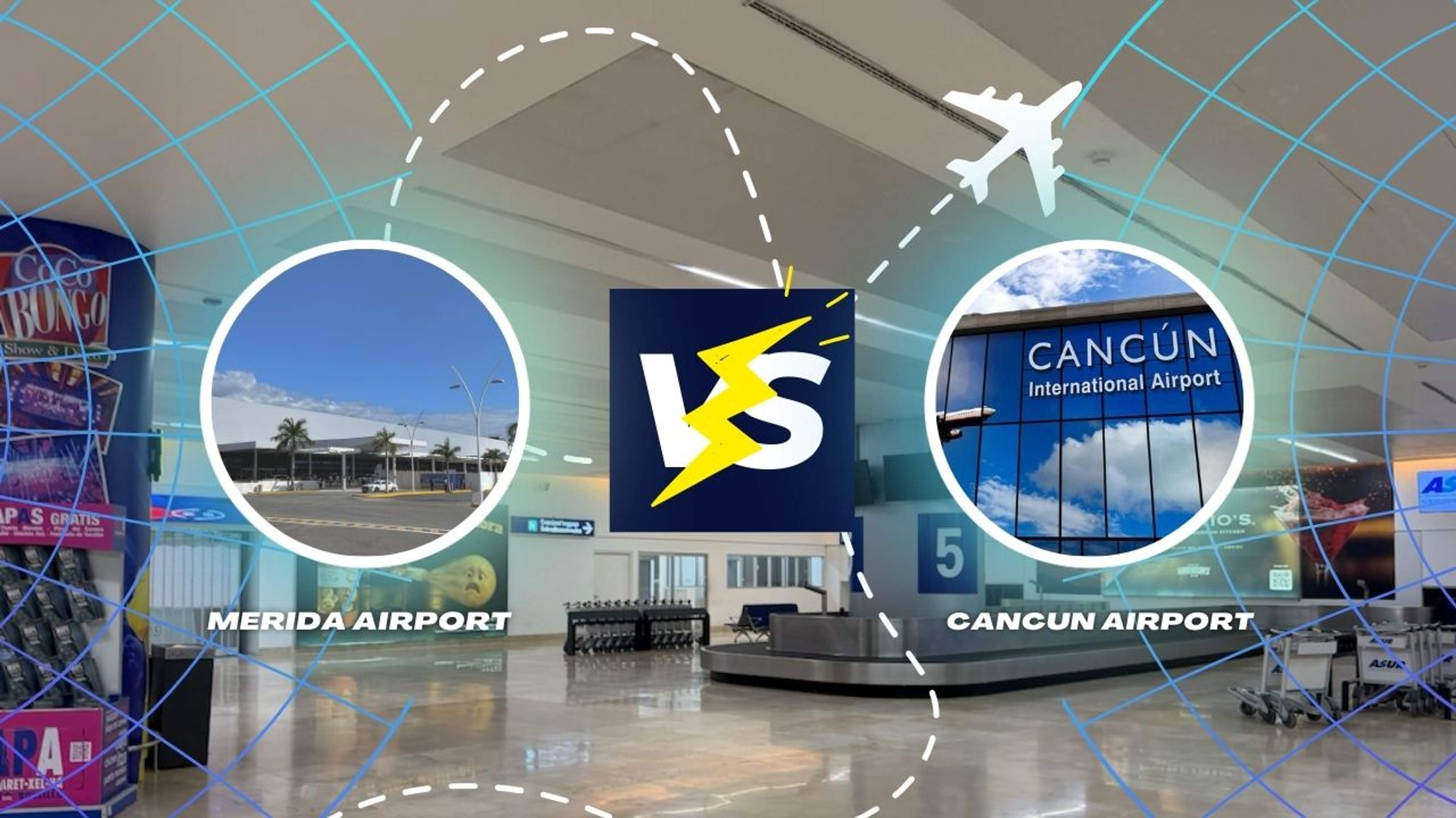 Mérida Airport vs. Cancun Airport: Which One is Better?