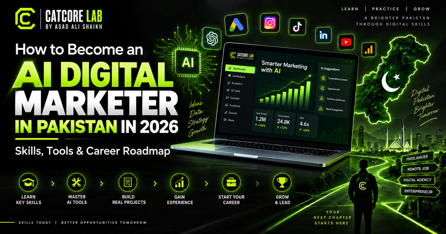 How to Become an AI Digital Marketer in Pakistan