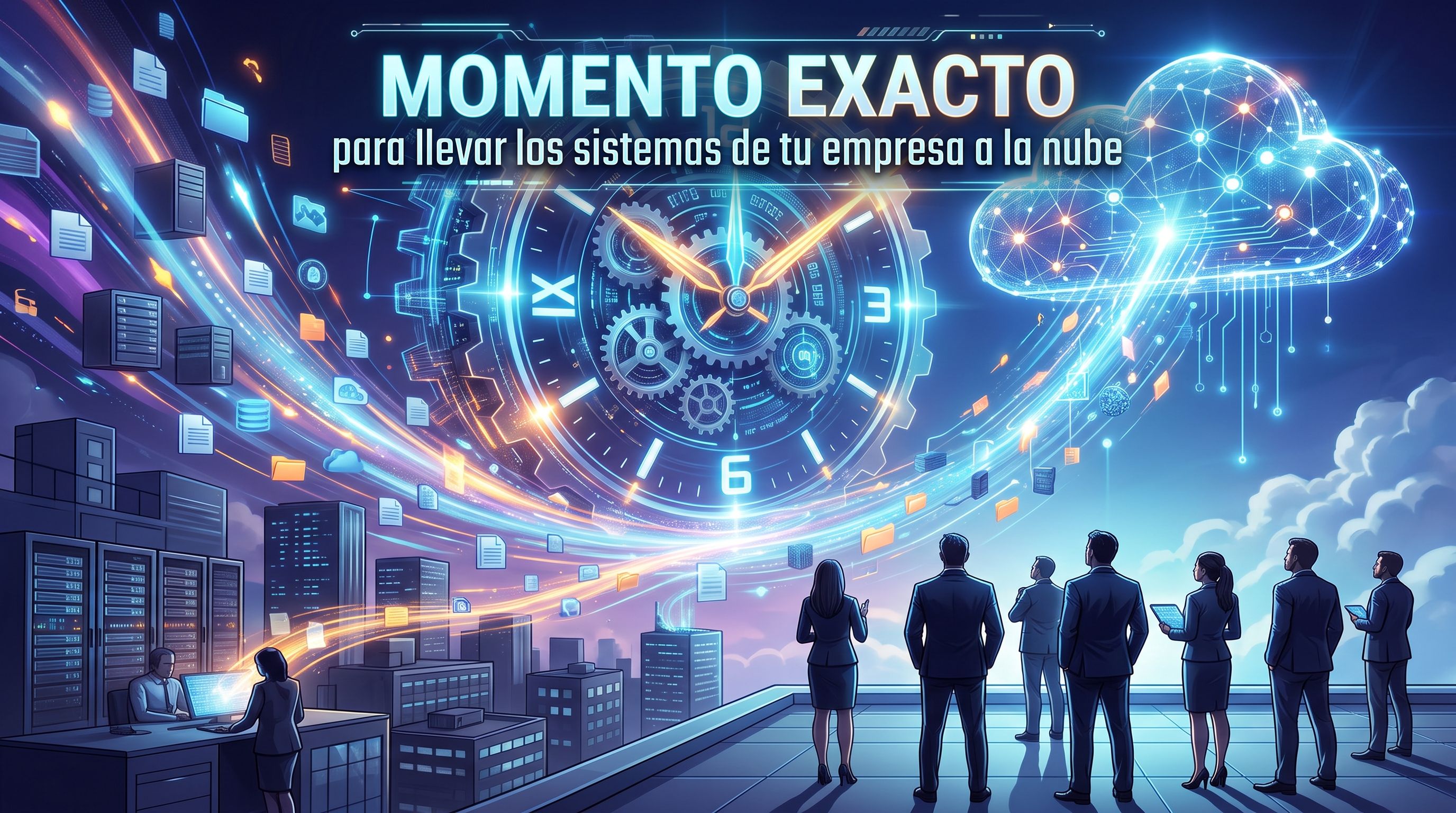 ¿Cuándo es el momento exacto para llevar los sistemas de tu empresa a la nube?