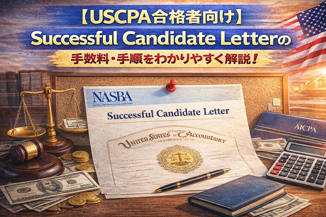 【USCPA合格者向け】Successful Candidate Letterの発行方法｜手数料・手順をわかりやすく解説！