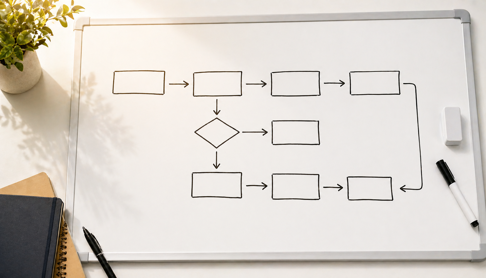 USCPA受験戦略フローチャートイメージ
