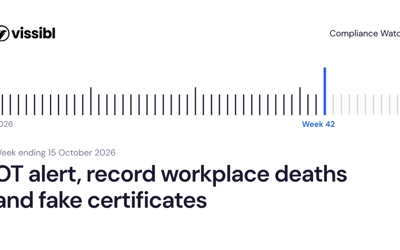 Compliance Watch, week ending 15 October 2026, week 42 of the year