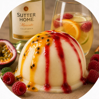 White Sangria Sorbet