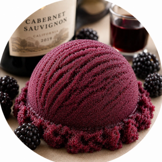 Blackberry Cabernet Sorbet