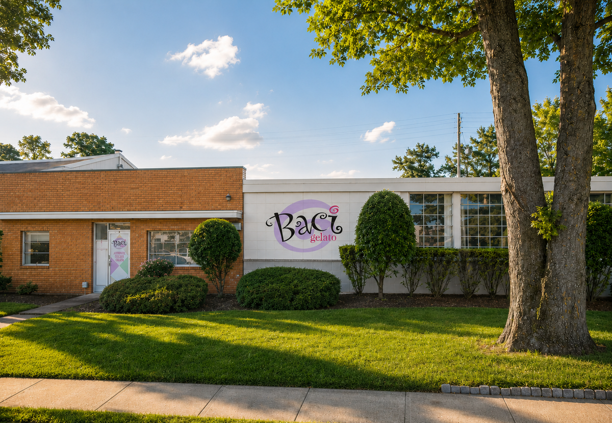 Baci Gelato factory