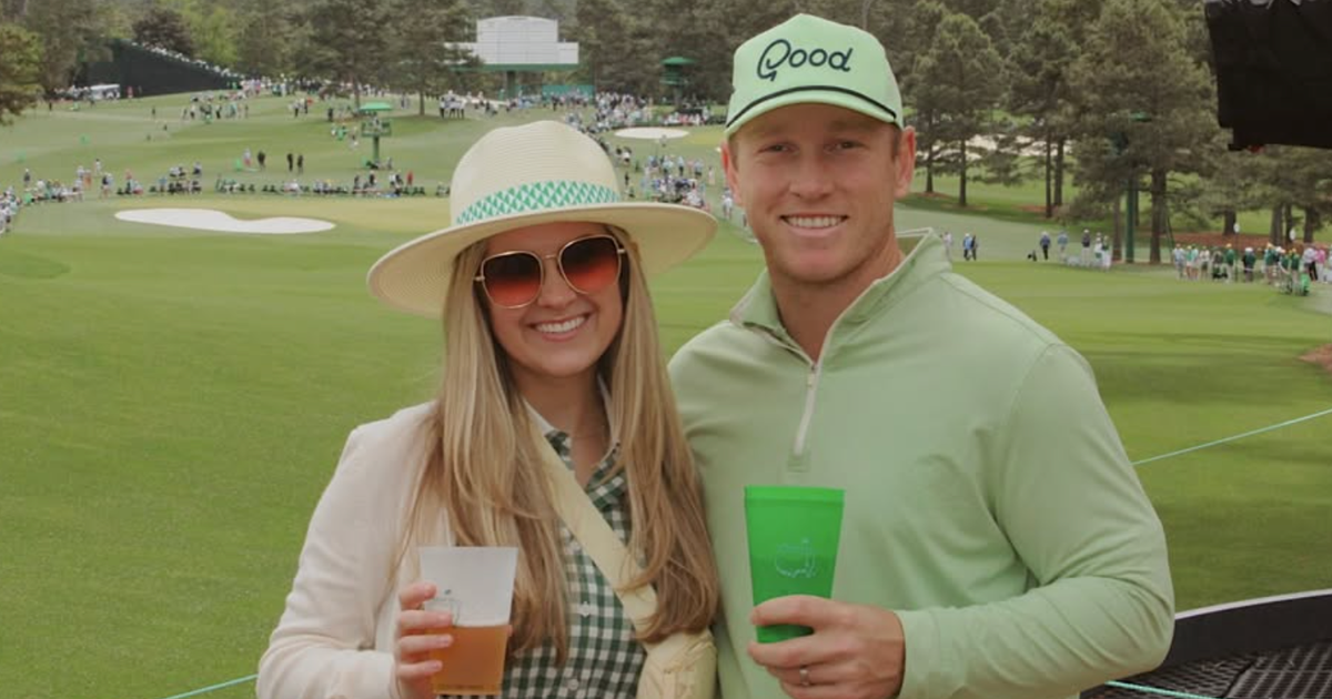 Brad Dalke and Wife, Abbie at the 2026 Masters