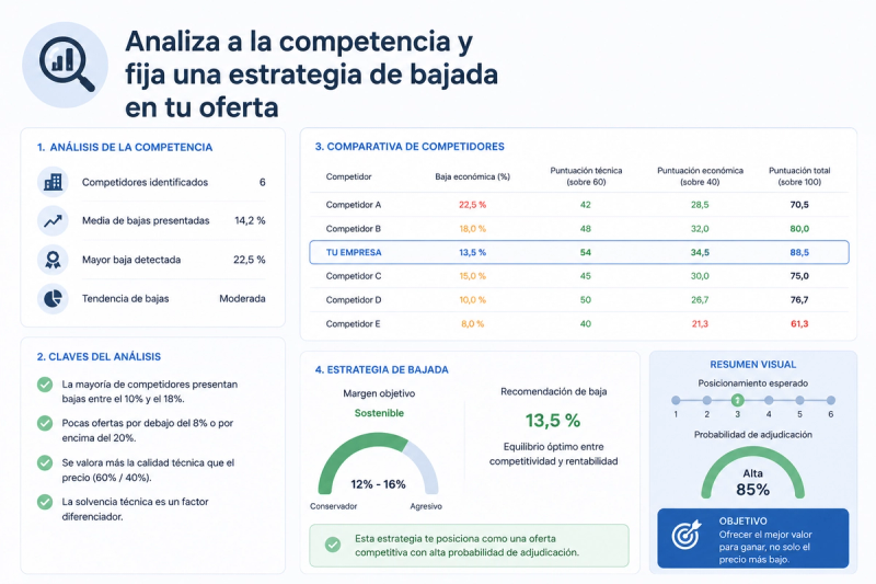 Analiza a la competencia y define tu estrategia