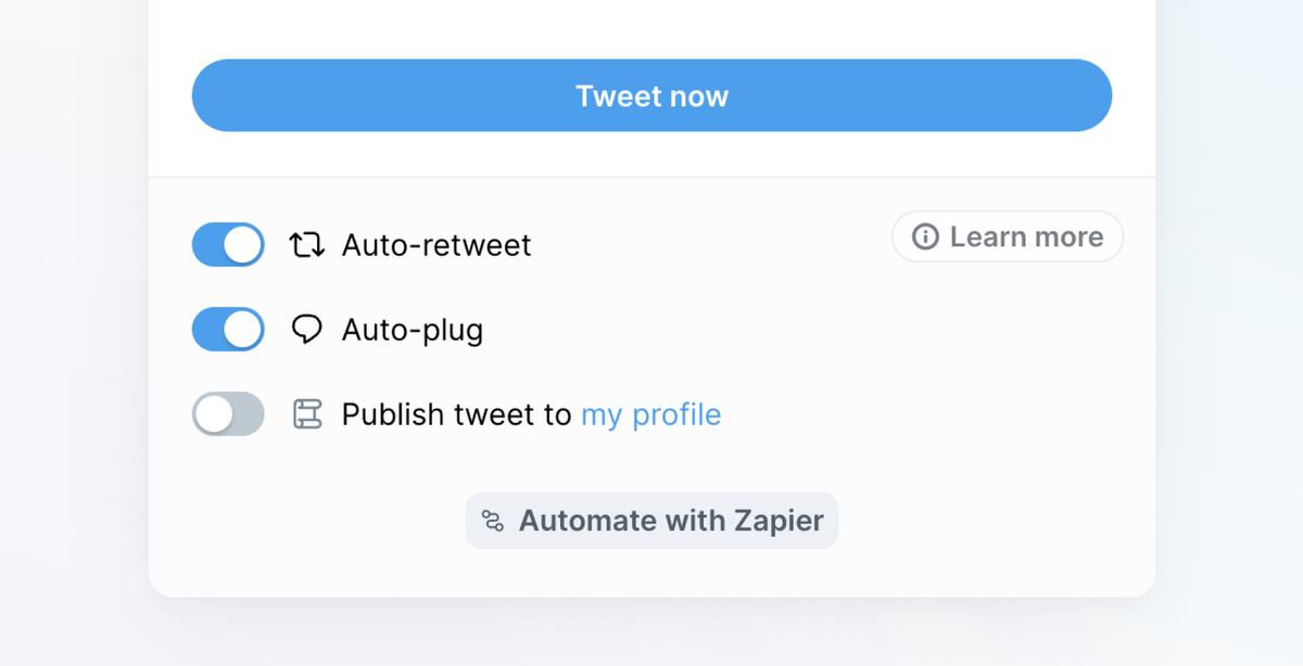 Remember Auto-Retweet & Auto-Plug