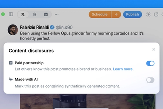 X Content Disclosures
