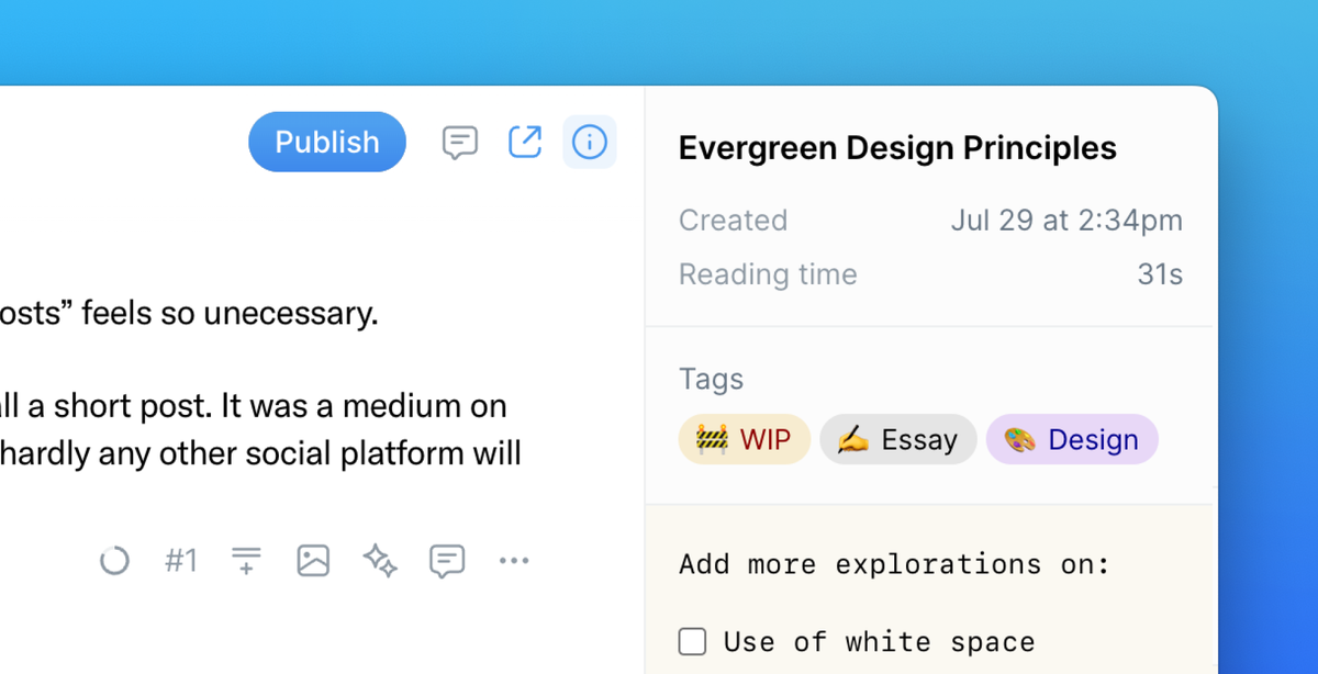 Tags and Metadata