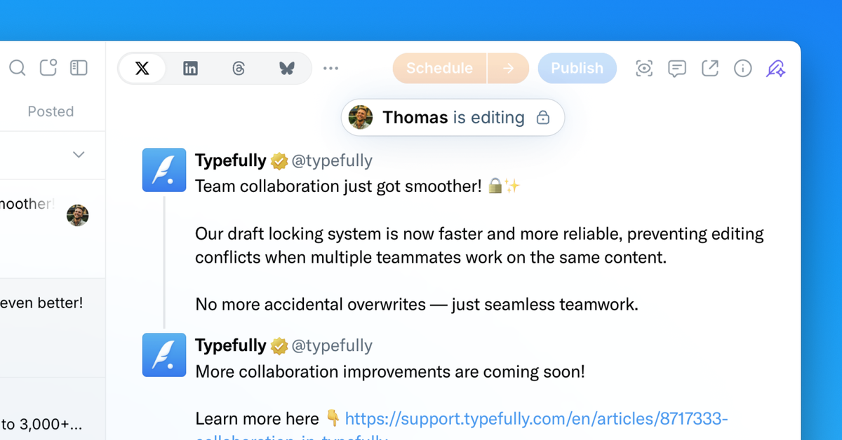 Smoother Collaboration for Teams