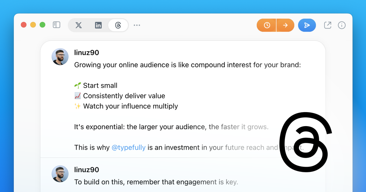 Threads by Meta integration now in beta