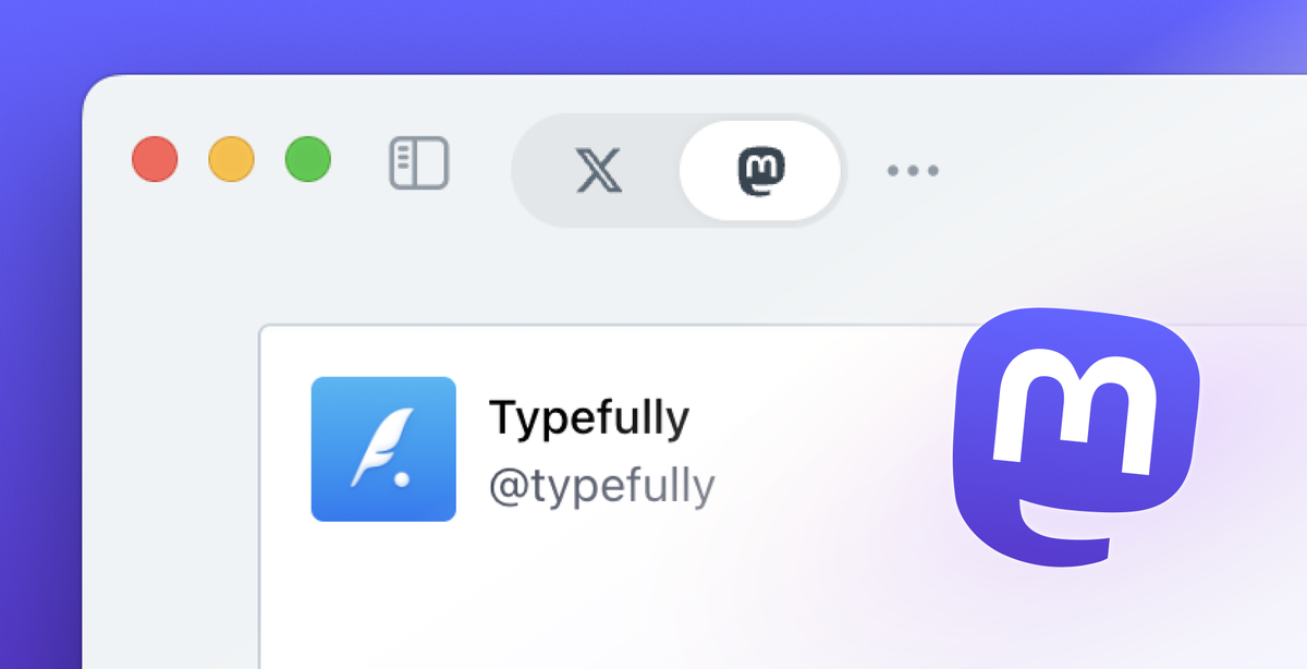 New Platform: Mastodon