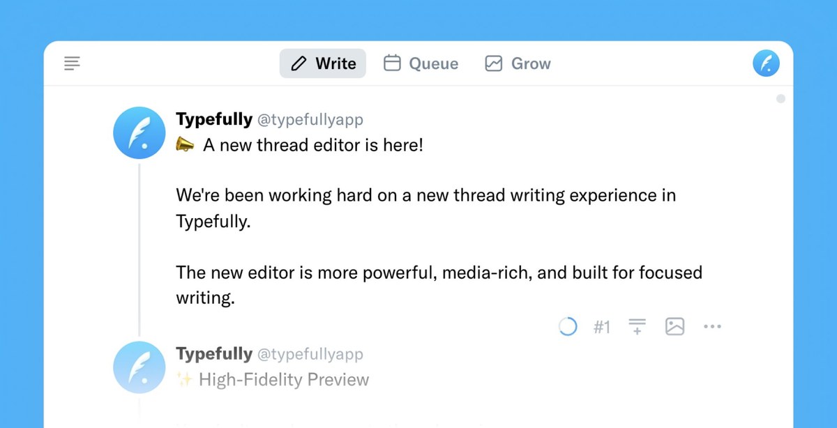 New writing experience and video support