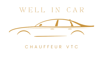 Logo well in car