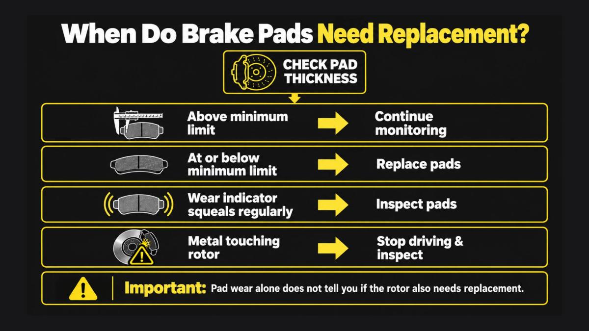 When Do Brake Pads Need Replacement