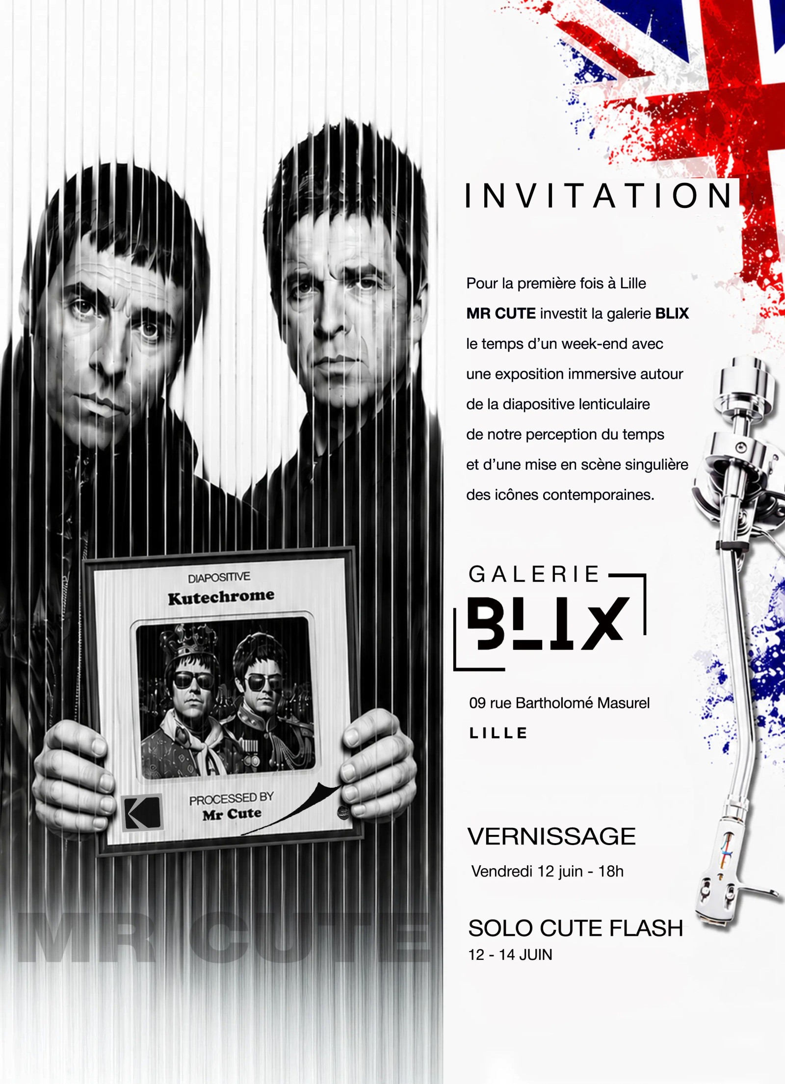 Vernissage avec Mr Cute