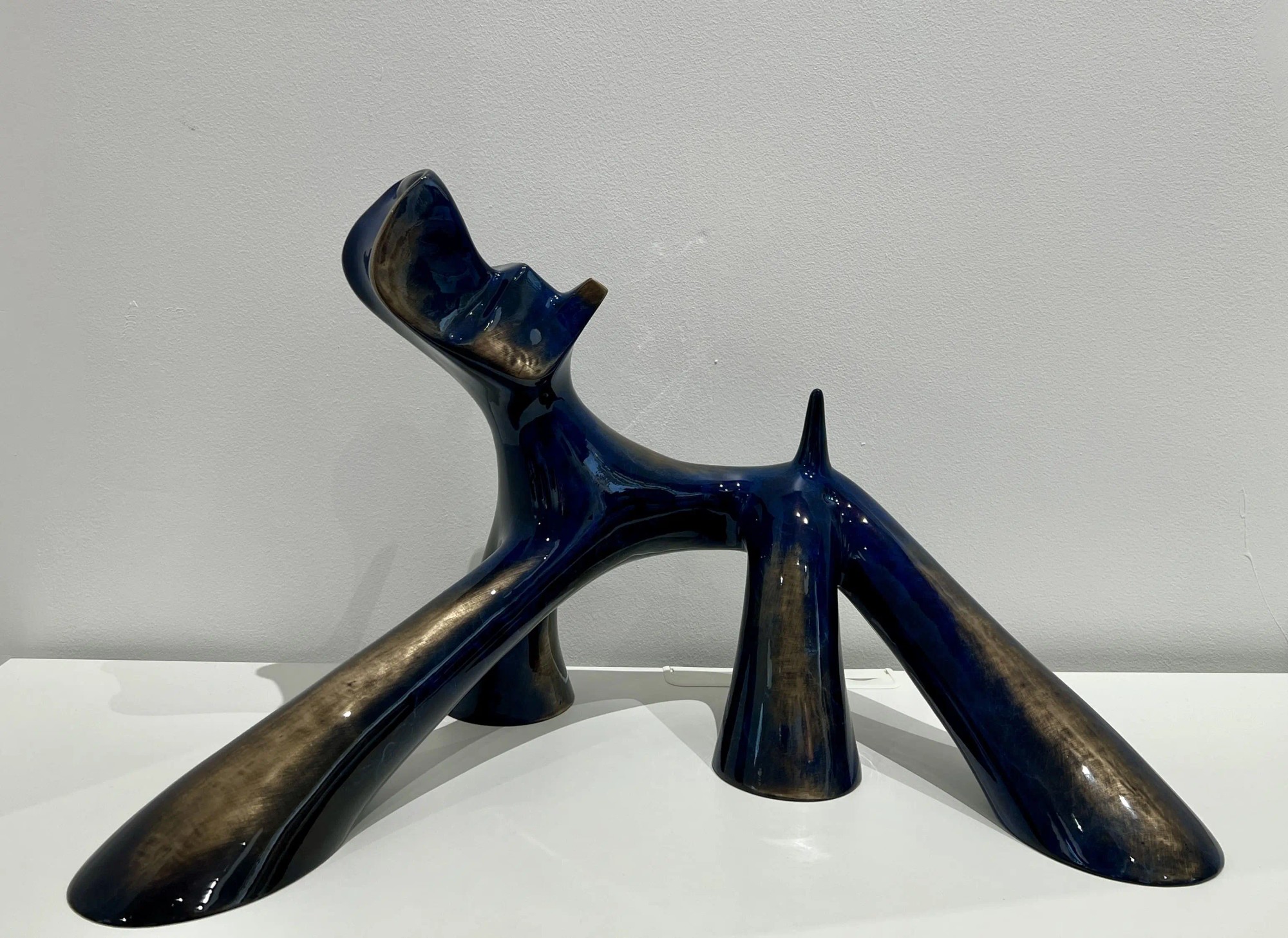 Sculpture d'un chien