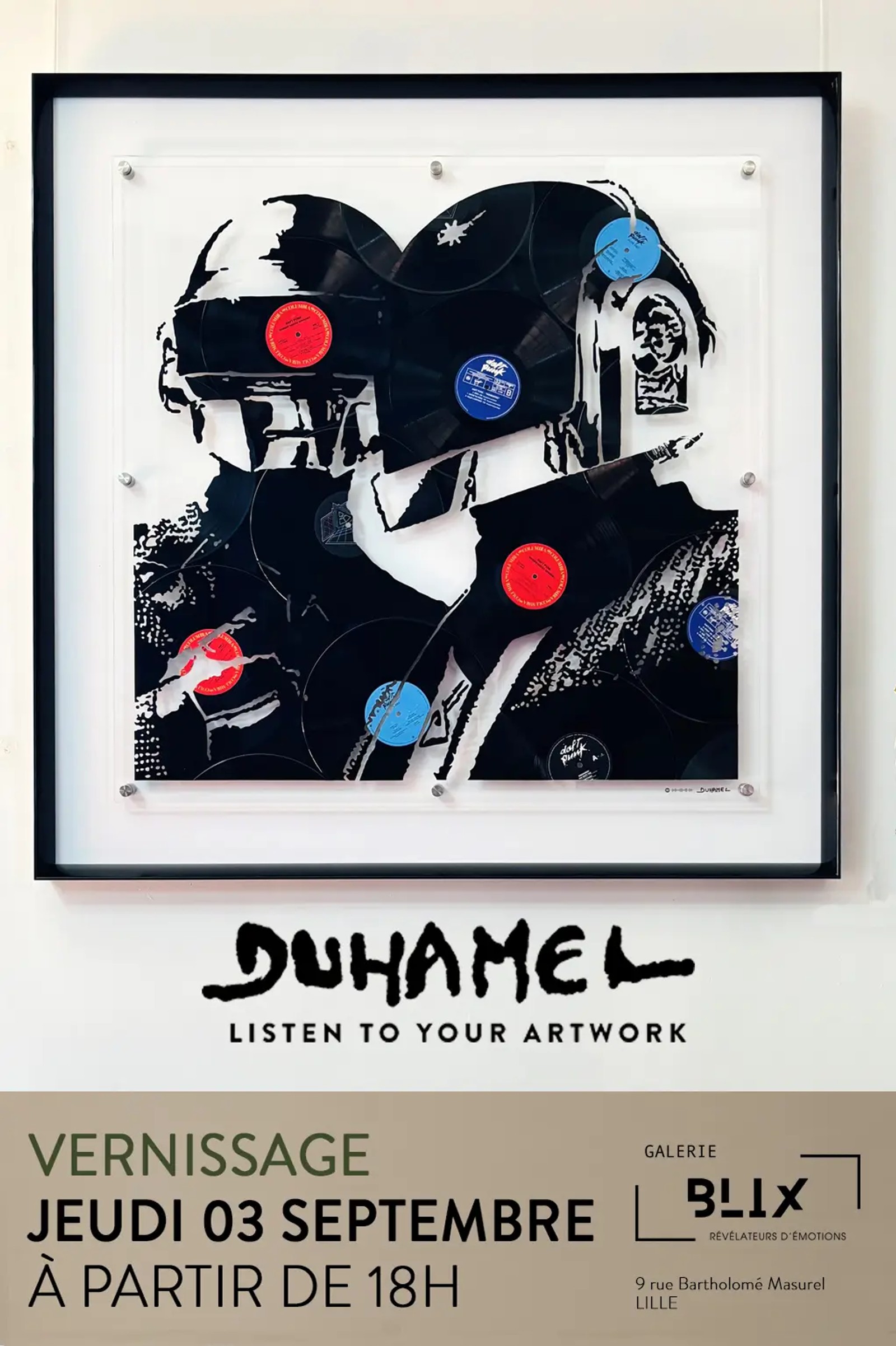 Vernissage avec Yannick Duhamel