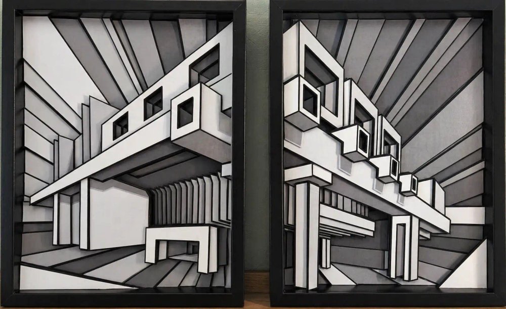 Isozaki – Diptyque par Michaël Aubanel
