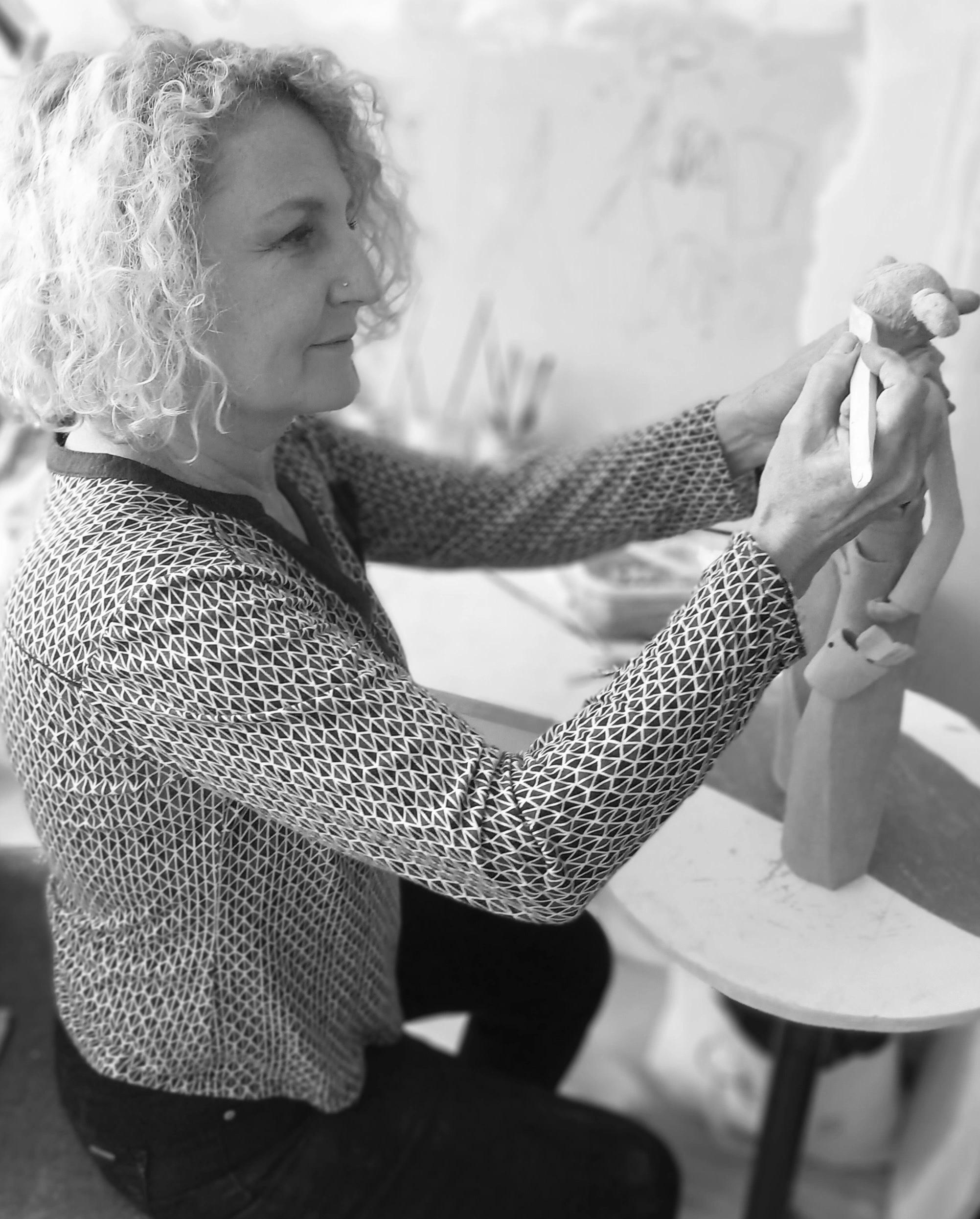 Portrait de Ciem en plein travail