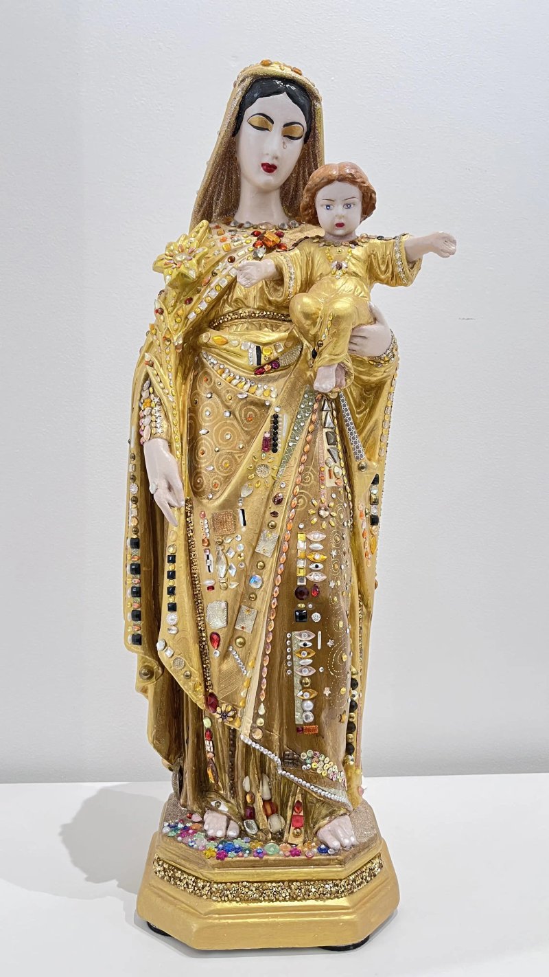 La vierge Klimt