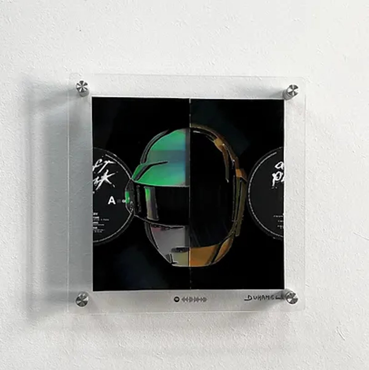 Portrait des Daft Punk par Yannick Duhamel