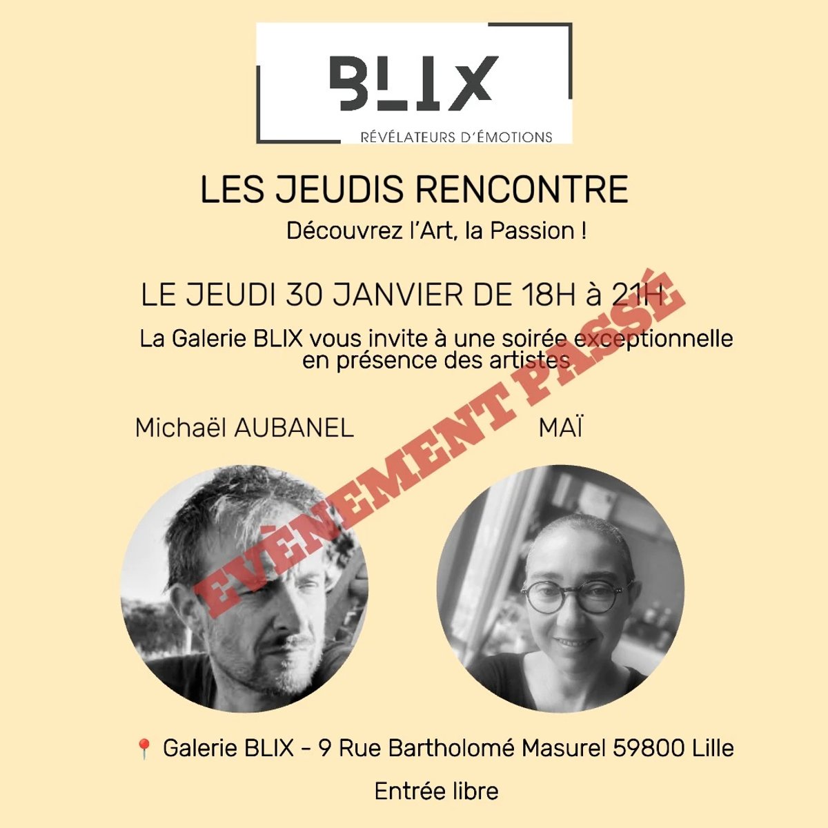 Les Jeudis rencontre - vue 1